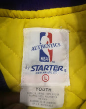 Load image into Gallery viewer, Rare authentic Bomber Los Angeles Lakers NBA 1980&#39;s Starter Vintage
