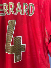 Load image into Gallery viewer, Jersey Gerrard #4 England 2006-2008 home Vintage

