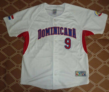 Load image into Gallery viewer, Rare Jersey Baseball Ventura #9 Dominican Republic World Classic 2009 Vintage
