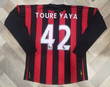Load image into Gallery viewer, Jersey Toure Yaya #42 Manchester City 2011-2012 away Vintage

