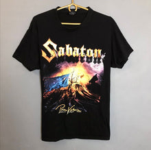 Load image into Gallery viewer, Vintage t-shirt Sabaton Come Such My Metal Machine 1990&#39;s
