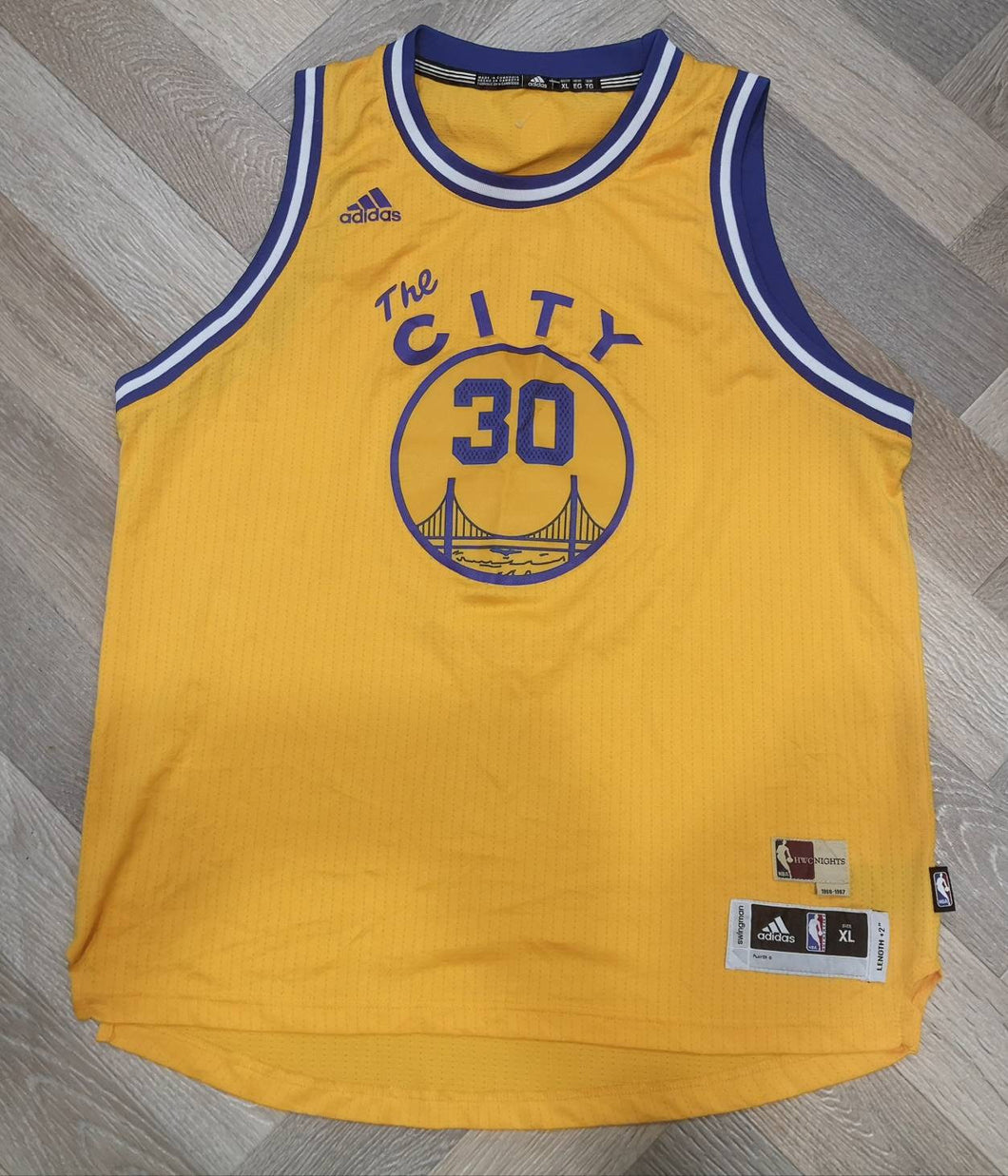 Jersey Stephen Curry #30 Golden State Warriors Hardwood Classic 1966-1967