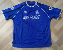 Load image into Gallery viewer, Jersey Zola #25 FC Chelsea 1999-01 home Vintage
