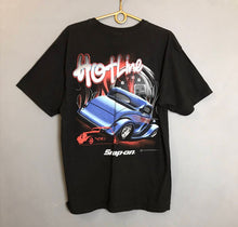 Load image into Gallery viewer, Vintage T-shirt Racing Snap On Tools Hotline
